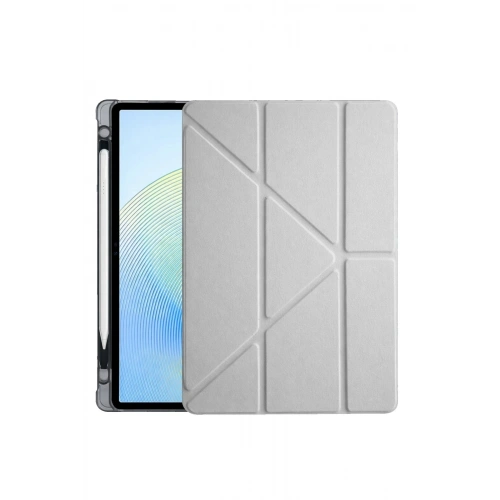 Durukar®   Redmi Pad 2 Kalemlikli Mars Tablet Kılıfı - Gri