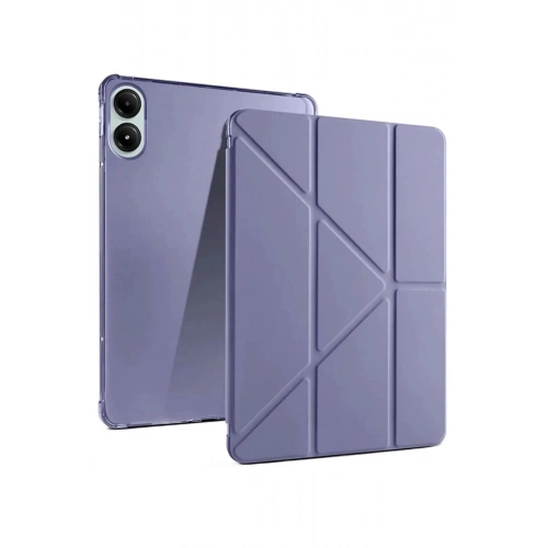 Durukar®   Redmi Pad Pro 12.1 Kılıf Kalemlikli Mars Tablet Kılıfı - Lavender