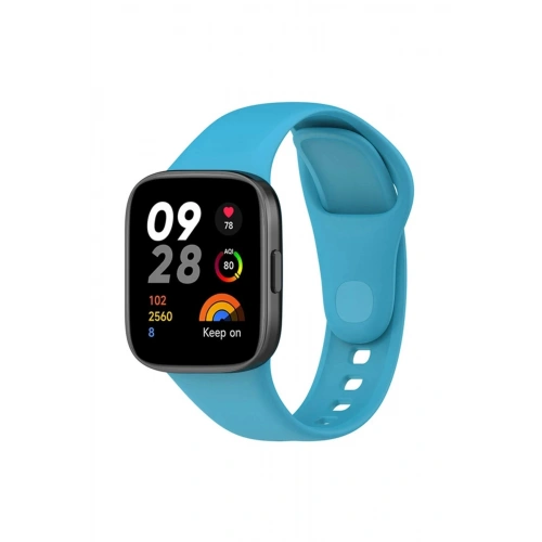 Durukar®   Redmi Watch 3 Klasik Kordon - Bebek Mavisi