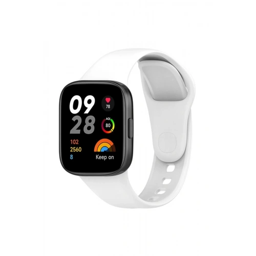 Durukar®   Redmi Watch 3 Klasik Kordon - Beyaz