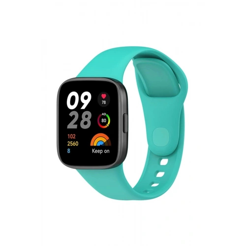 Durukar®   Redmi Watch 3 Klasik Kordon - Turkuaz