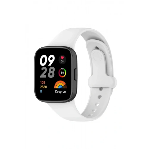 Durukar®   Redmi Watch 3 Origin Silikon Kordon - Beyaz