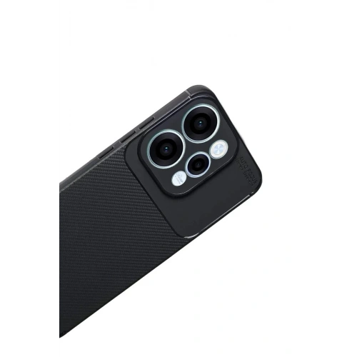 Durukar®   Reno 15 Auto Focus Karbon Kapak - Siyah