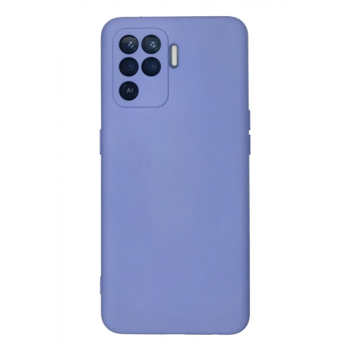 Durukar®   Reno 5 Lite Kılıf Nano içi Kadife Silikon - Lila
