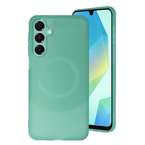 Durukar®  Samsung A16 5G Kılıf Maya Karbon Kapak - Koyu Yeşil
