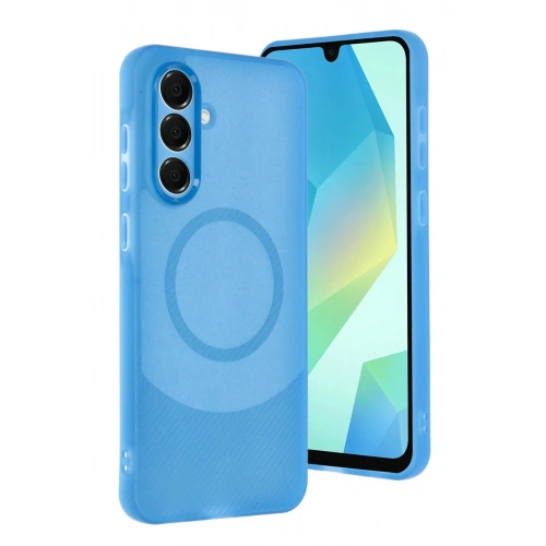 Durukar®  Samsung A16 5G Kılıf Maya Karbon Kapak - Mavi