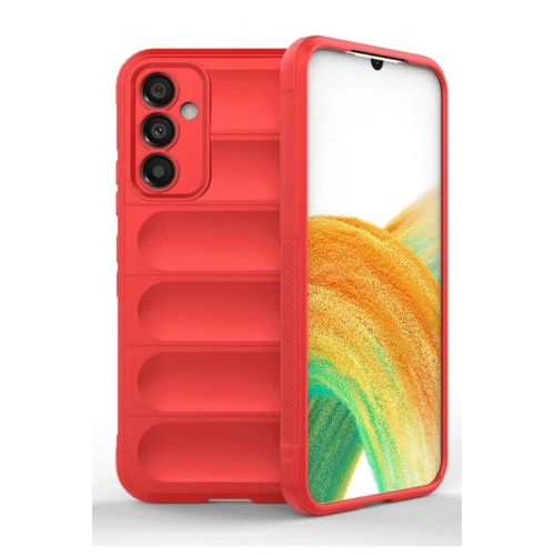 Durukar®  Samsung A36 Kılıf Optimum Silikon - Kırmızı