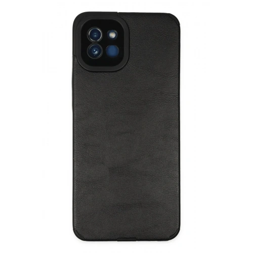 Durukar®  Samsung Galaxy A03 Kılıf Loop Deri Silikon - Siyah