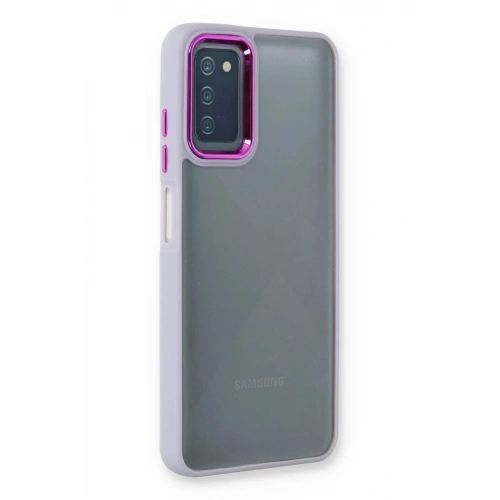 Durukar®  Samsung Galaxy A03S Kılıf Dora Kapak - Lila