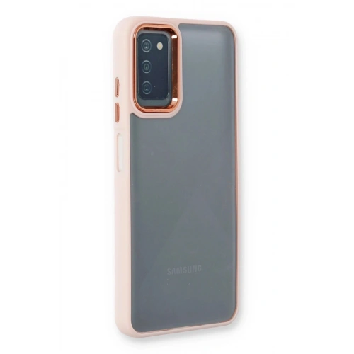 Durukar®  Samsung Galaxy A03S Kılıf Dora Kapak - Pudra