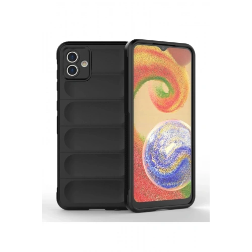 Durukar®  Samsung Galaxy A04 Kılıf Optimum Silikon - Siyah