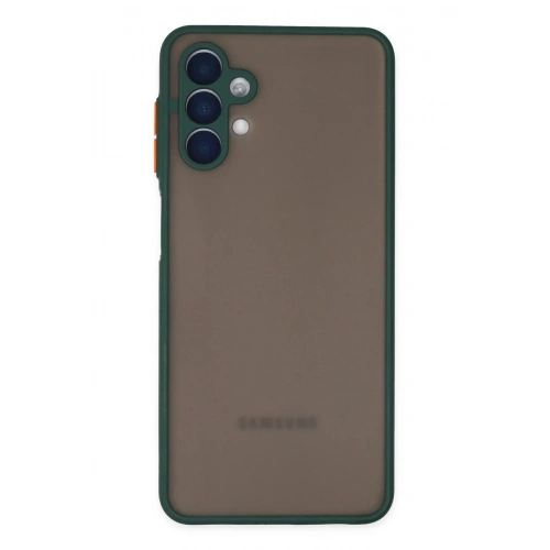 Durukar®  Samsung Galaxy A04S Kılıf Montreal Silikon Kapak - Yeşil