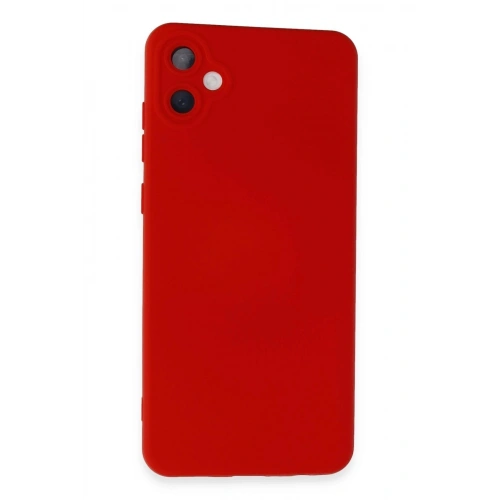 Durukar®  Samsung Galaxy A05 Kılıf Nano içi Kadife Silikon - Kırmızı