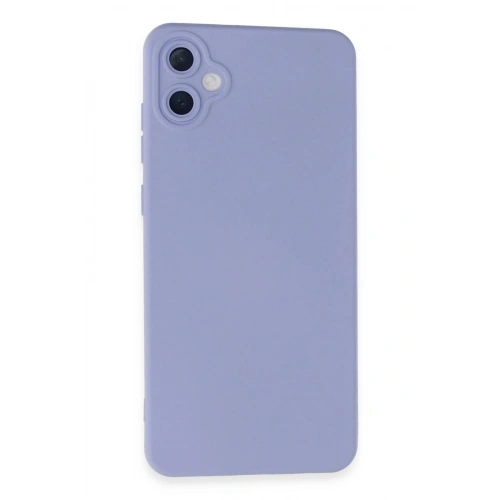 Durukar®  Samsung Galaxy A05 Kılıf Nano içi Kadife Silikon - Lila