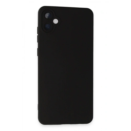 Durukar®  Samsung Galaxy A05 Kılıf Nano içi Kadife Silikon - Siyah