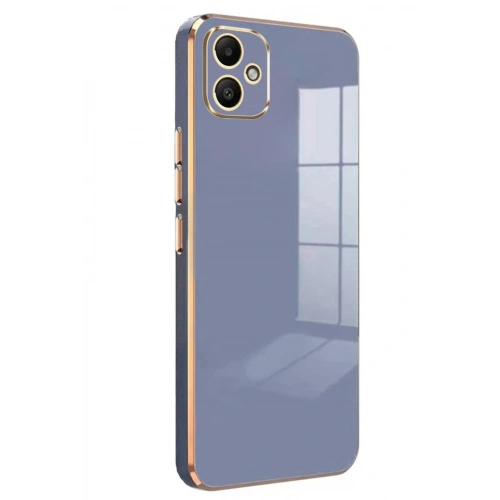 Durukar®  Samsung Galaxy A05 Kılıf Volet Silikon - Mavi