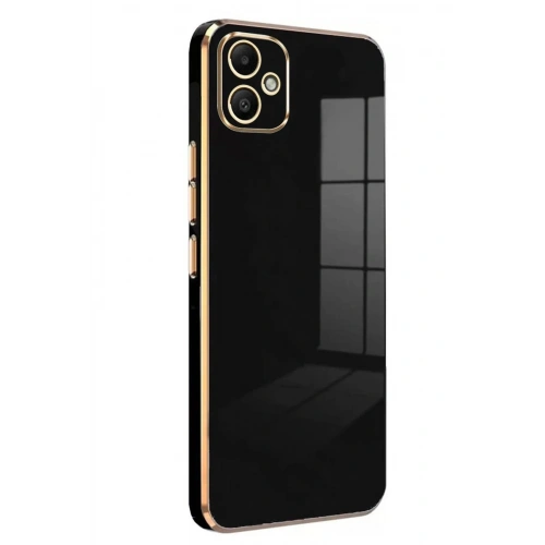 Durukar®  Samsung Galaxy A05 Kılıf Volet Silikon - Siyah