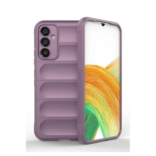 Durukar®  Samsung Galaxy A05S Kılıf Optimum Silikon - Mor