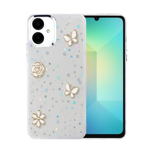 Durukar®  Samsung Galaxy A06 Fiyonk Desenli Kapak - Desen 10