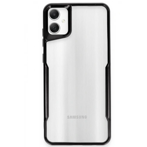 Durukar®  Samsung Galaxy A06 Kılıf Boyi Silikon Kapak - Siyah