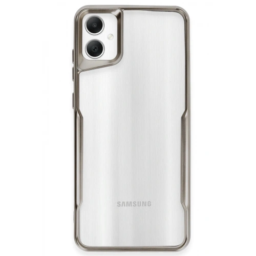 Durukar®  Samsung Galaxy A06 Kılıf Boyi Silikon Kapak - Titan Gri