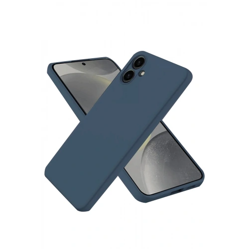 Durukar®  Samsung Galaxy A06 Kılıf First Silikon - Lacivert