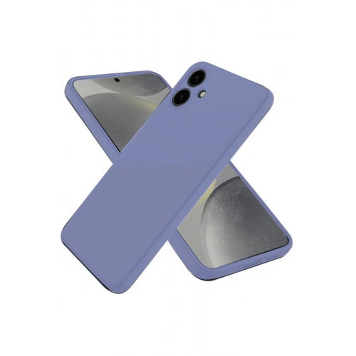 Durukar®  Samsung Galaxy A06 Kılıf First Silikon - Lila
