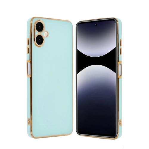 Durukar®  Samsung Galaxy A06 Kılıf Volet Silikon - Açık Yeşil