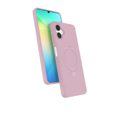 Durukar®  Samsung Galaxy A06 Regal Magsafe Standlı Kapak - Açık Pembe