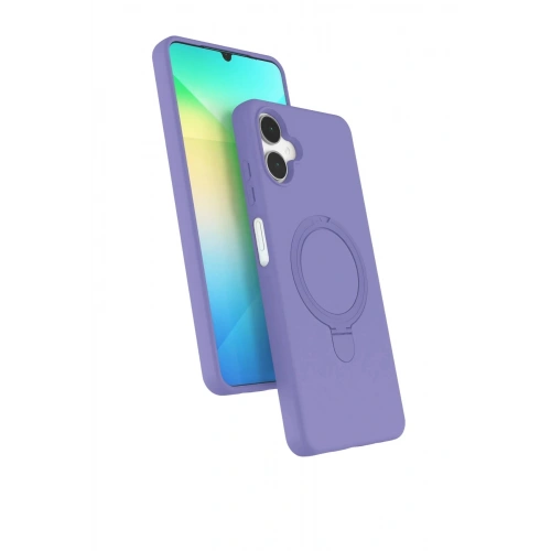 Durukar®  Samsung Galaxy A06 Regal Magsafe Standlı Kapak - Lila