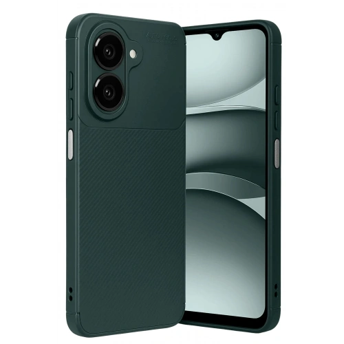 Durukar®  Samsung Galaxy A07 4G Auto Focus Karbon Kapak - Koyu Yeşil