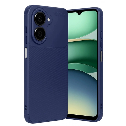 Durukar®  Samsung Galaxy A07 4G Auto Focus Karbon Kapak - Lacivert