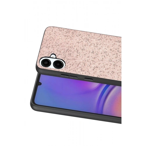 Durukar®  Samsung Galaxy A07 4G Bright Simli Kapak - Pembe