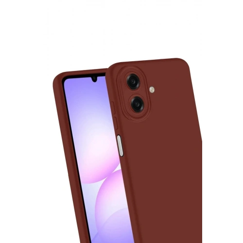 Durukar®  Samsung Galaxy A07 4G First Silikon - Bordo