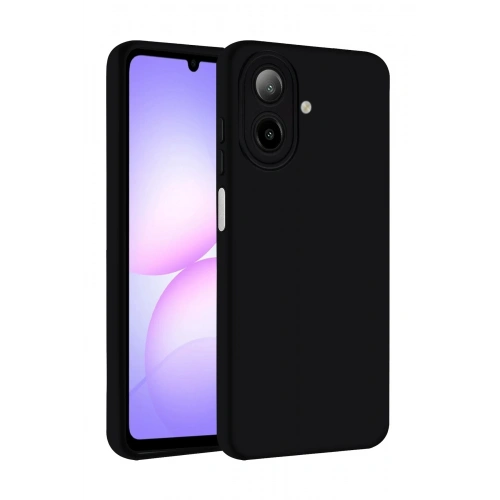 Durukar®  Samsung Galaxy A07 4G First Silikon - Siyah