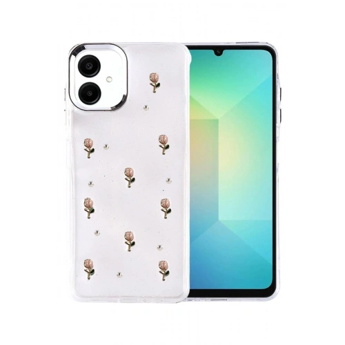 Durukar®  Samsung Galaxy A07 4G Fiyonk Desenli Kapak - Desen 6