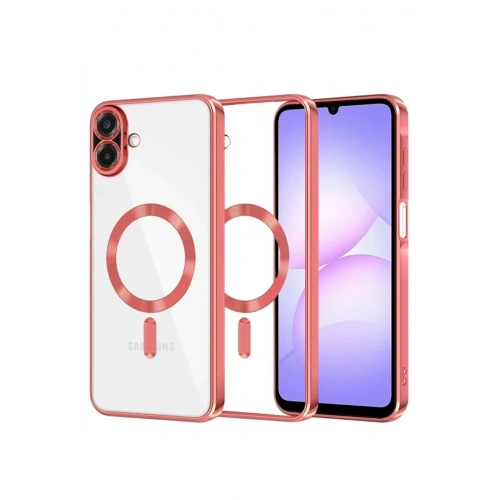 Durukar®  Samsung Galaxy A07 4G Kross Magneticsafe Kapak - Kırmızı