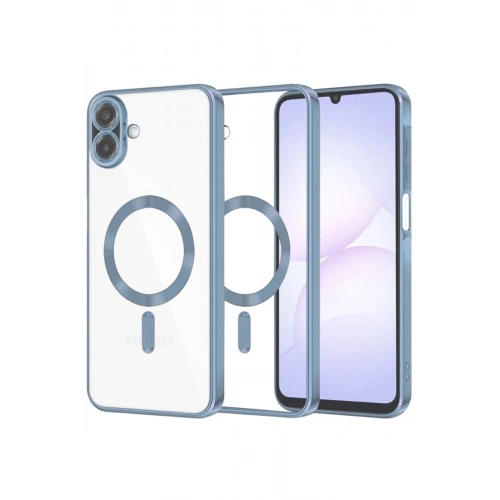 Durukar®  Samsung Galaxy A07 4G Kross Magneticsafe Kapak - Sierra Blue