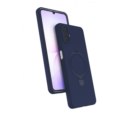 Durukar®  Samsung Galaxy A07 4G Regal Magsafe Standlı Kapak - Lacivert