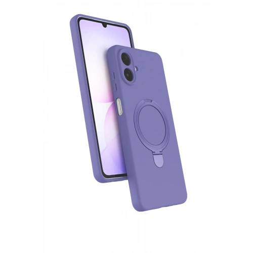 Durukar®  Samsung Galaxy A07 4G Regal Magsafe Standlı Kapak - Lila