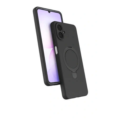 Durukar®  Samsung Galaxy A07 4G Regal Magsafe Standlı Kapak - Siyah