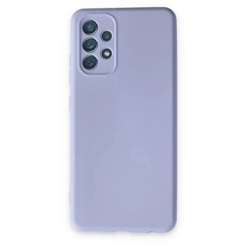 Durukar®  Samsung Galaxy A13 4G Kılıf Nano içi Kadife Silikon - Lila