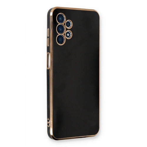 Durukar®  Samsung Galaxy A13 4G Kılıf Volet Silikon - Siyah