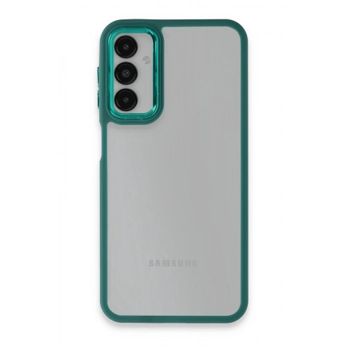 Durukar®  Samsung Galaxy A14 4G Kılıf Dora Kapak - Haki Yeşil