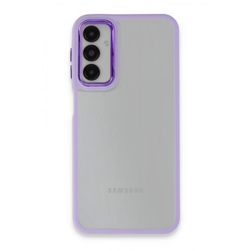 Durukar®  Samsung Galaxy A14 4G Kılıf Dora Kapak - Lila