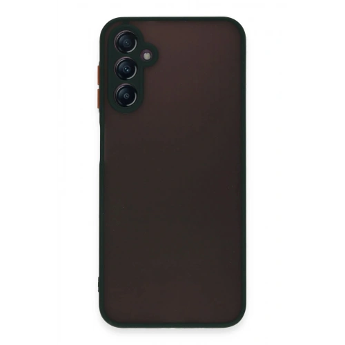 Durukar®  Samsung Galaxy A14 4G Kılıf Montreal Silikon Kapak - Yeşil