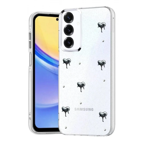 Durukar®  Samsung Galaxy A15 4G Fiyonk Desenli Kapak - Desen 1