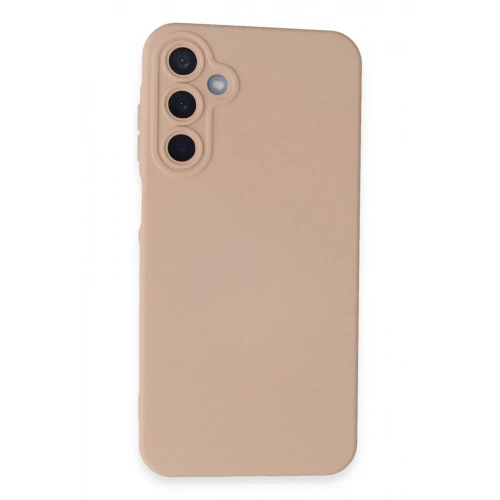 Durukar®  Samsung Galaxy A15 4G Kılıf Nano içi Kadife Silikon - Pudra