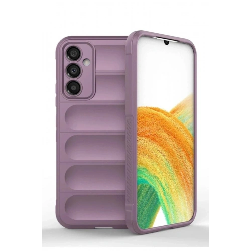Durukar®  Samsung Galaxy A15 4G Kılıf Optimum Silikon - Mor