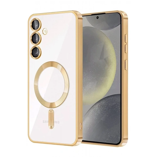 Durukar®  Samsung Galaxy A15 4G Kross Magneticsafe Kapak - Gold